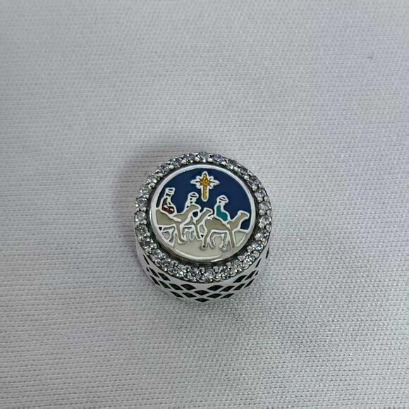 Pandora Puerto Rico limited Bead Charm, S925 Silver Jewelry - Picture 1 of 4